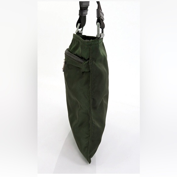 Prada Olive Green Messenger Bag - Picture 4 of 13